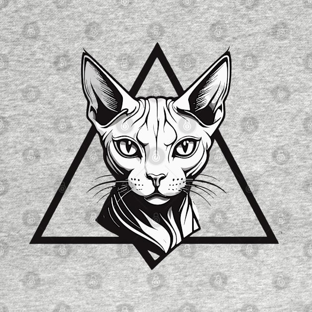 cat triangle by Snonfy